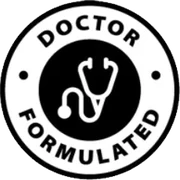 Doctor Formulated seal used in the GutOptim listing artwork