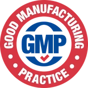 Good Manufacturing Practice seal used in the GutOptim listing artwork