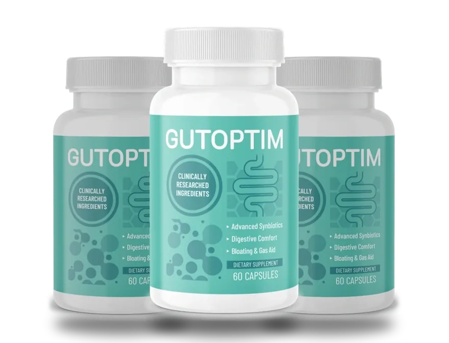 GutOptim 3 bottles pack, each bottle 60 capsules