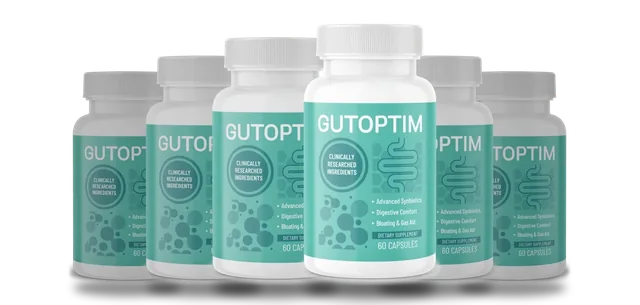 GutOptim 6 bottles pack, each bottle 60 capsules